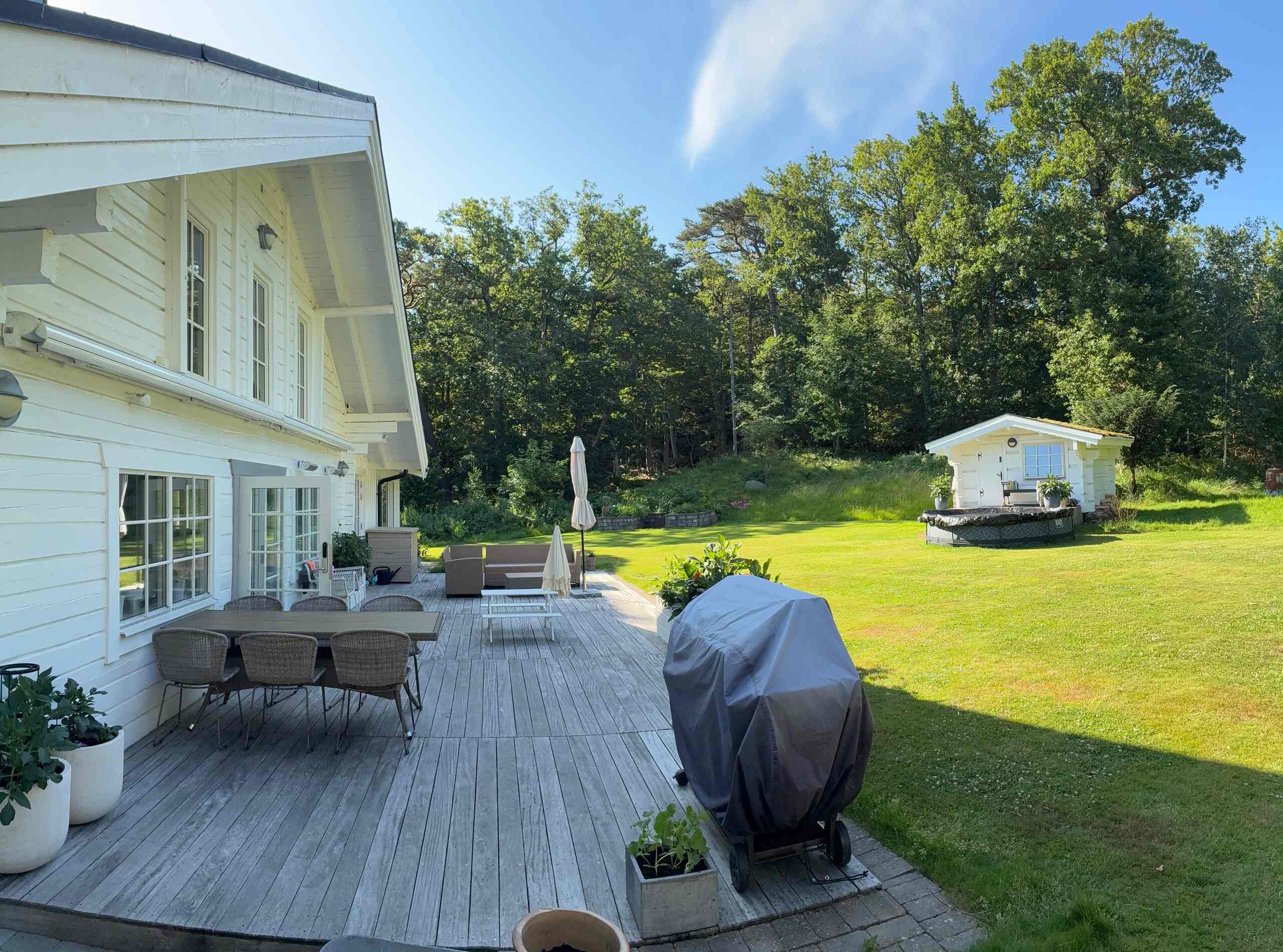 Bild på villan i Särö